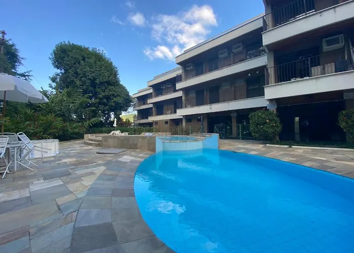 Confortável Apto.Com Piscina para 8 pessoas-Ubatuba-Enseada